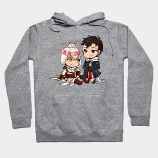 Chibi Altair and Malik Hoodie